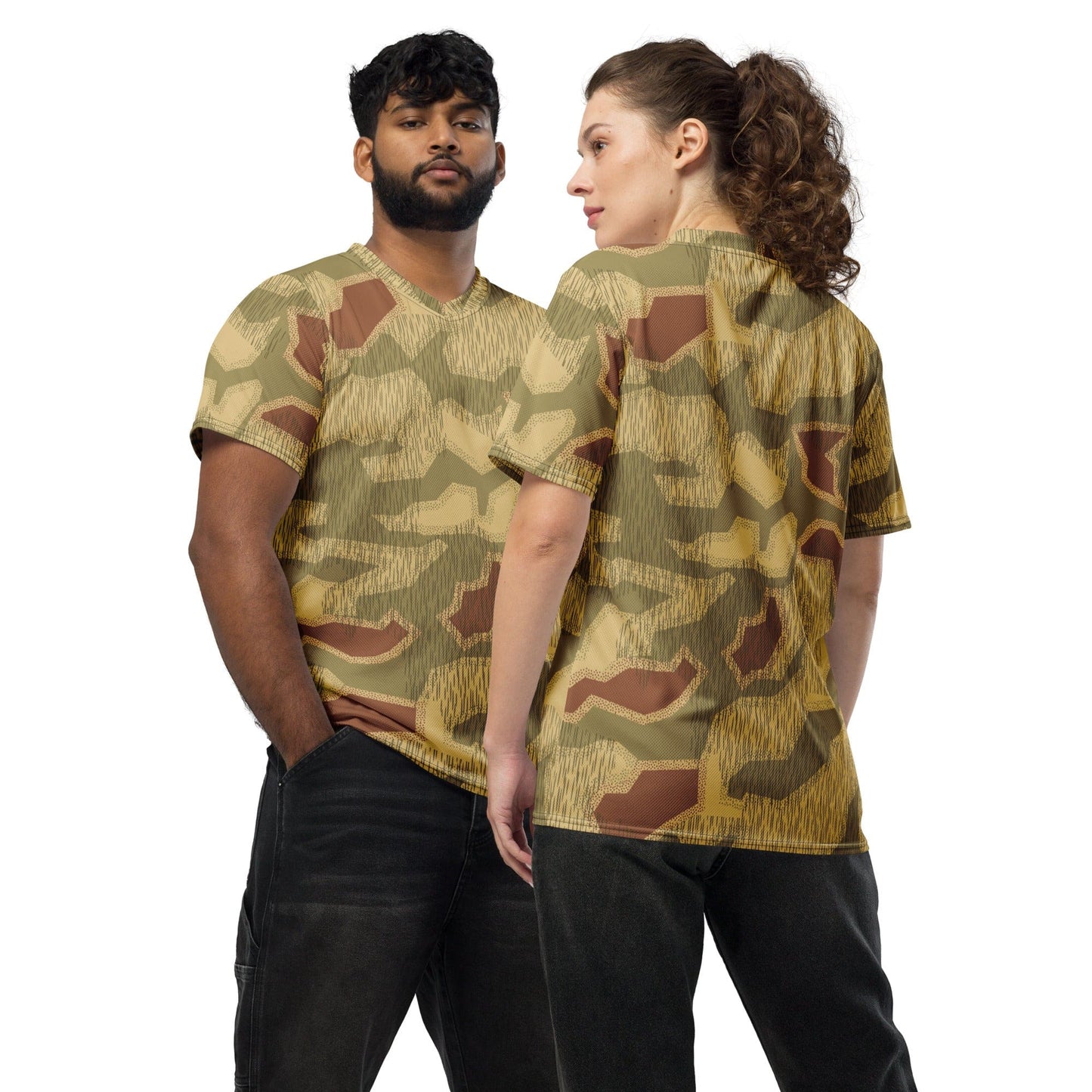 German WW2 Sumpfmuster 44 CAMO unisex sports jersey - 2XS - Unisex Sports Jersey