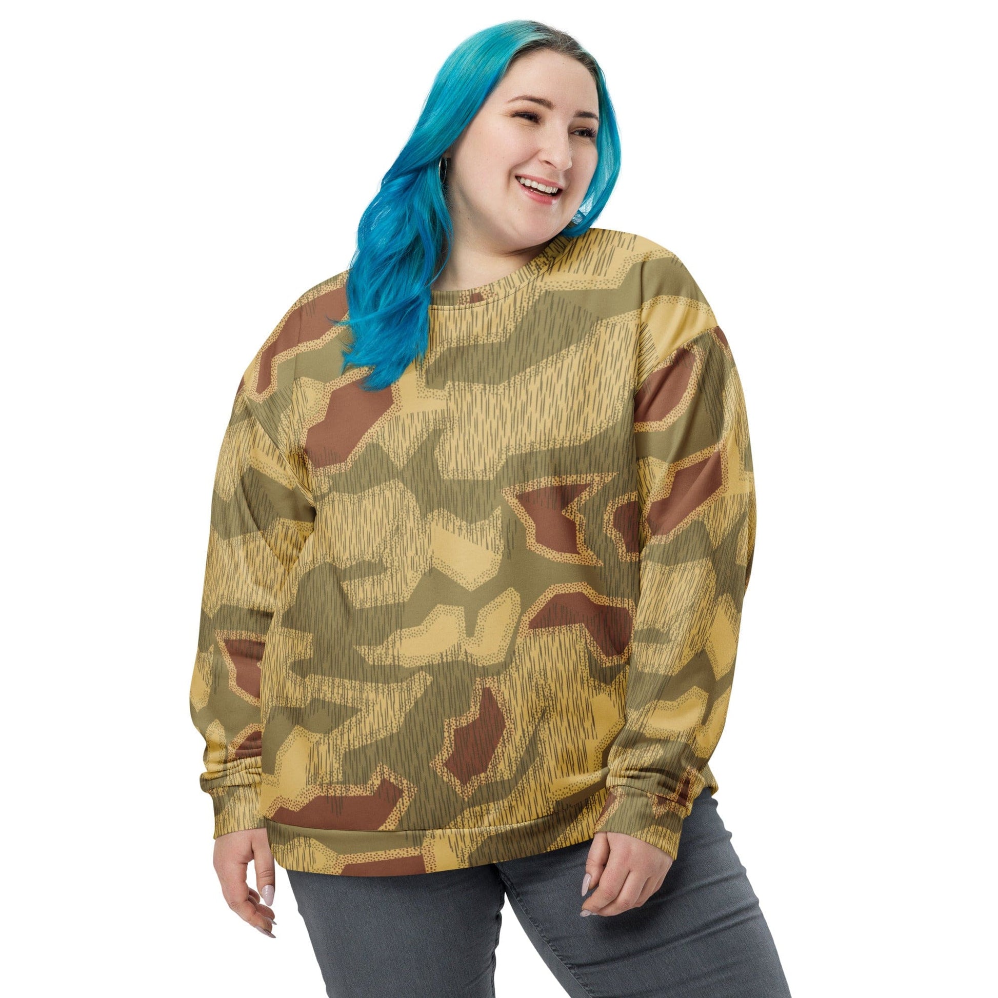 German WW2 Sumpfmuster 44 CAMO Unisex Sweatshirt