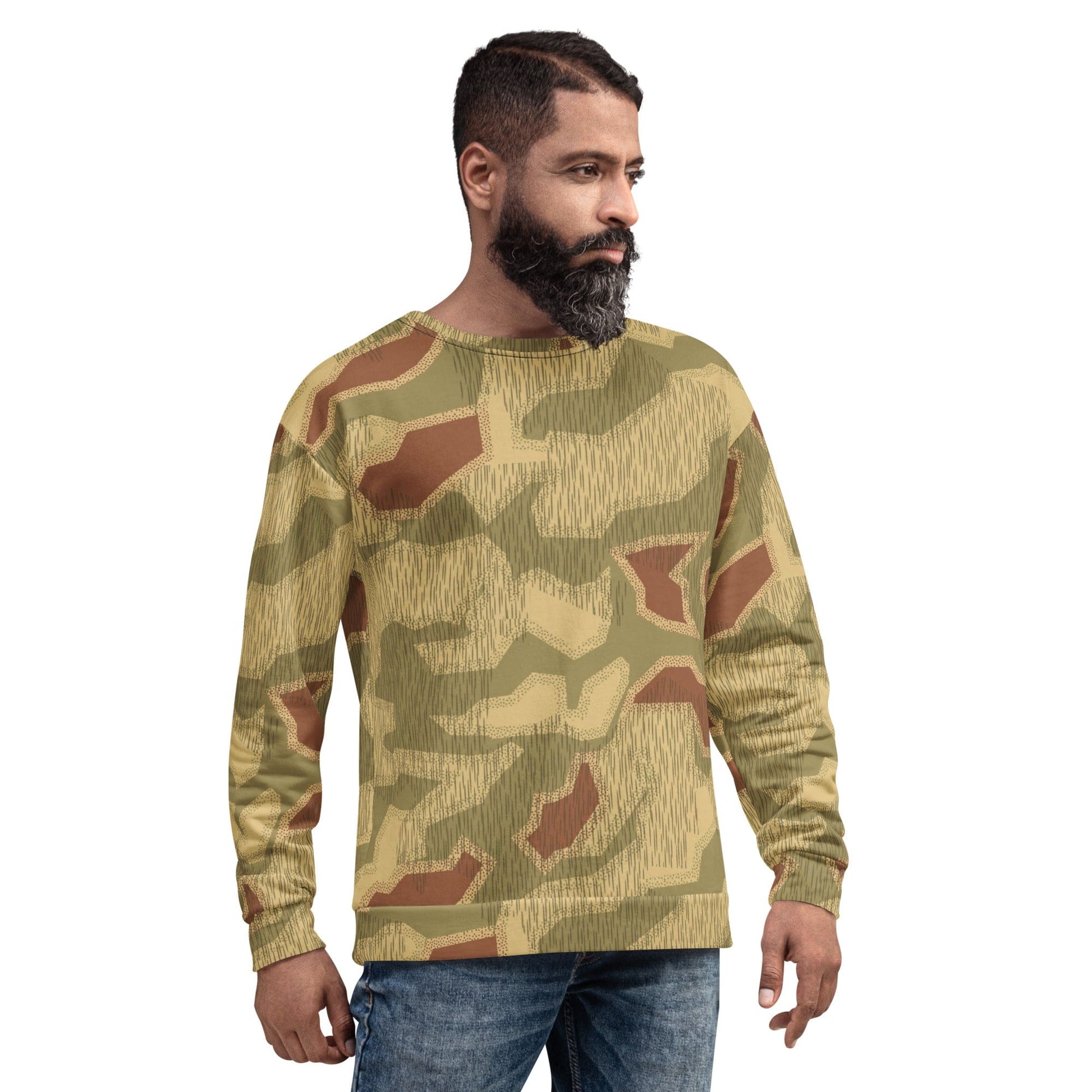 German WW2 Sumpfmuster 44 CAMO Unisex Sweatshirt