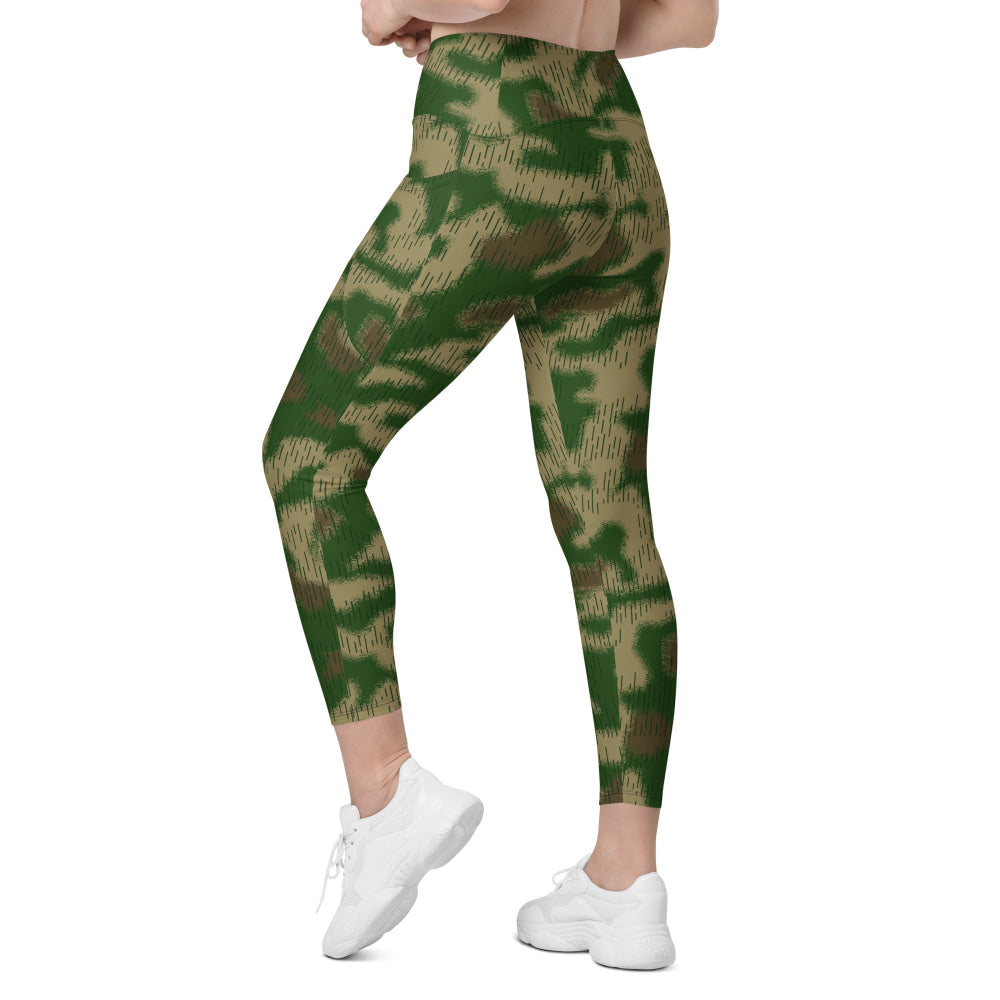 German WW2 Sumpfmuster Marsh CAMO Leggings with pockets - Womens With Pockets