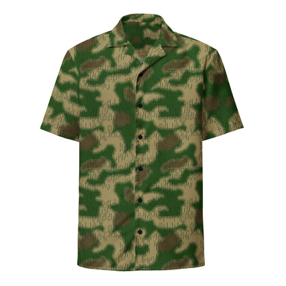 German WW2 Sumpfmuster Marsh CAMO Unisex button shirt - Button Shirt