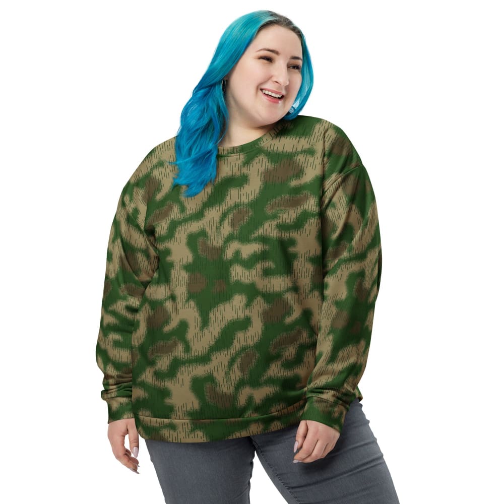 German WW2 Sumpfmuster Marsh CAMO Unisex Sweatshirt