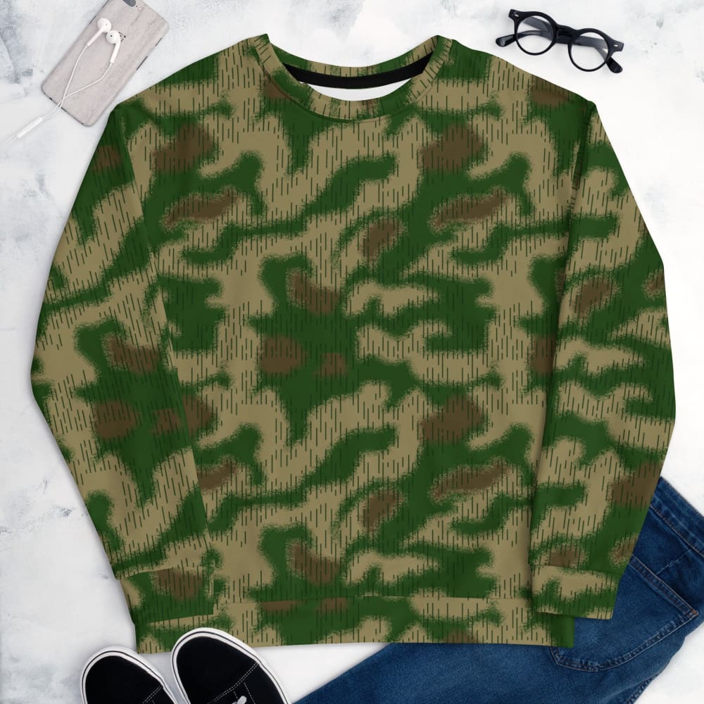 German WW2 Sumpfmuster Marsh CAMO Unisex Sweatshirt