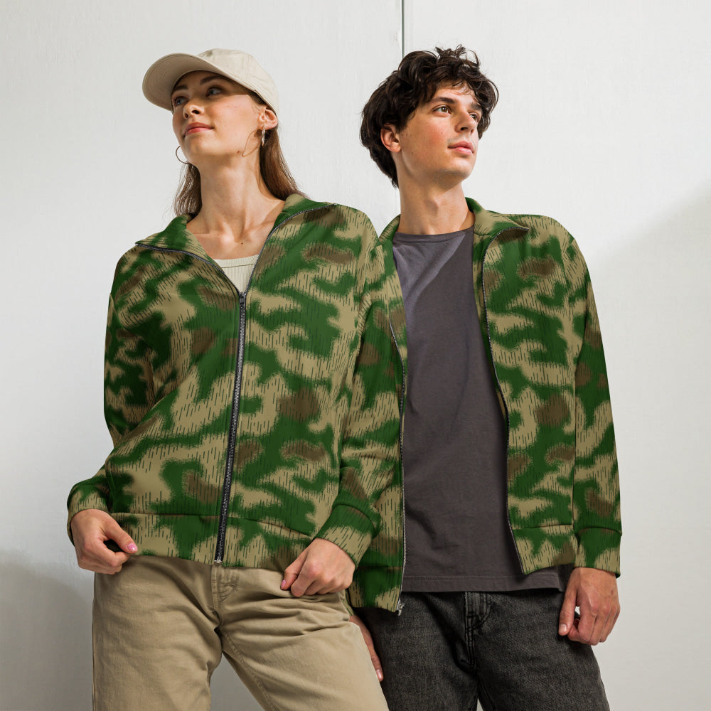 German WW2 Sumpfmuster Marsh CAMO Unisex track jacket - Track Jacket