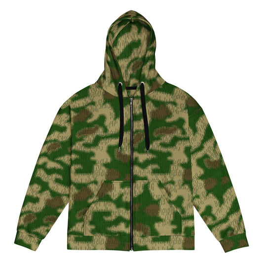 German WW2 Sumpfmuster Marsh CAMO Unisex zip hoodie - Zip Hoodie