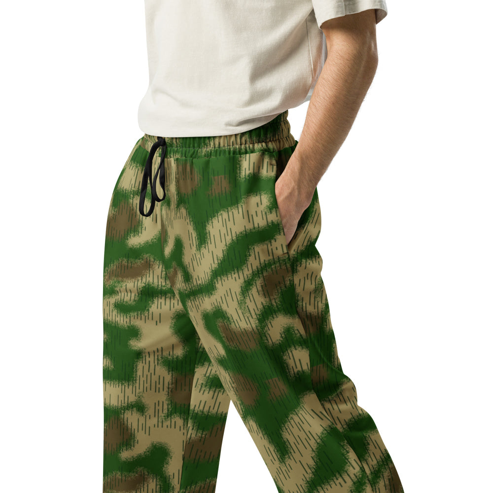 German WW2 Sumpfmuster Marsh CAMO Wide-leg joggers - Unisex Joggers