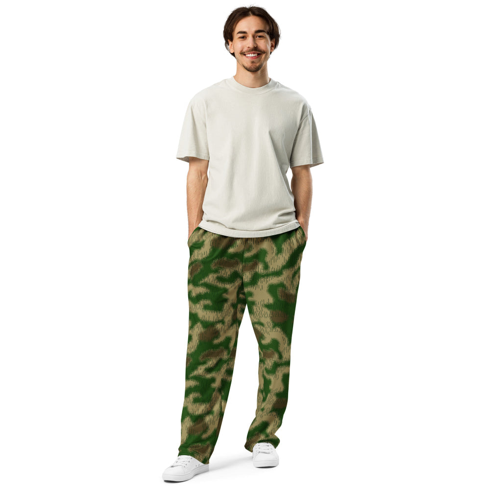 German WW2 Sumpfmuster Marsh CAMO Wide-leg joggers - Unisex Joggers