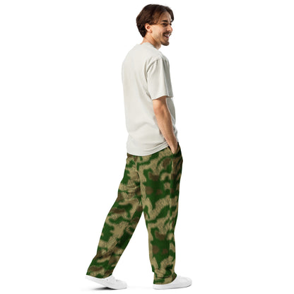 German WW2 Sumpfmuster Marsh CAMO Wide-leg joggers - Unisex Joggers