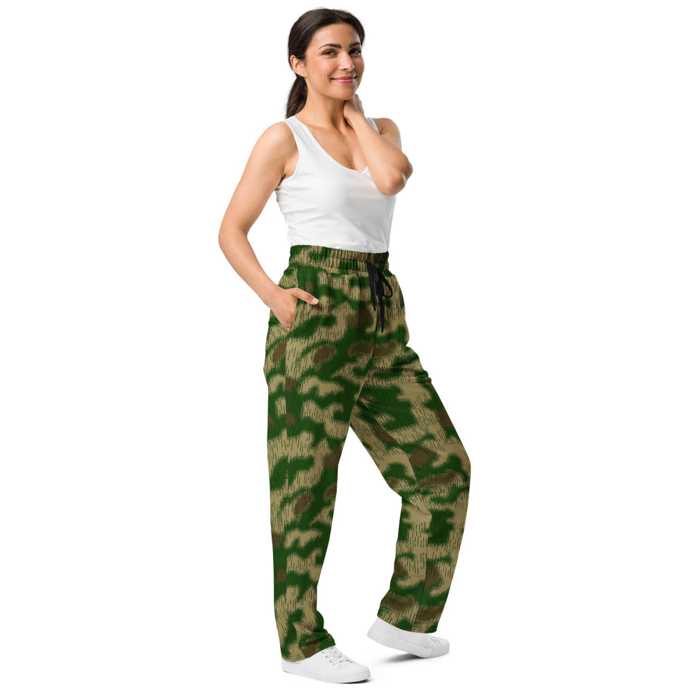 German WW2 Sumpfmuster Marsh CAMO Wide-leg joggers - Unisex Joggers