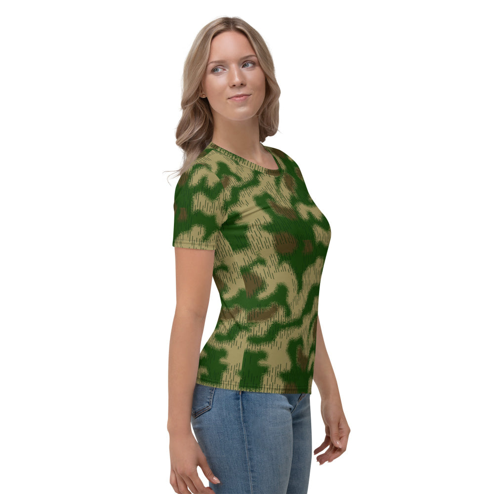 German WW2 Sumpfmuster Marsh CAMO Women’s T-shirt - Womens T-Shirt