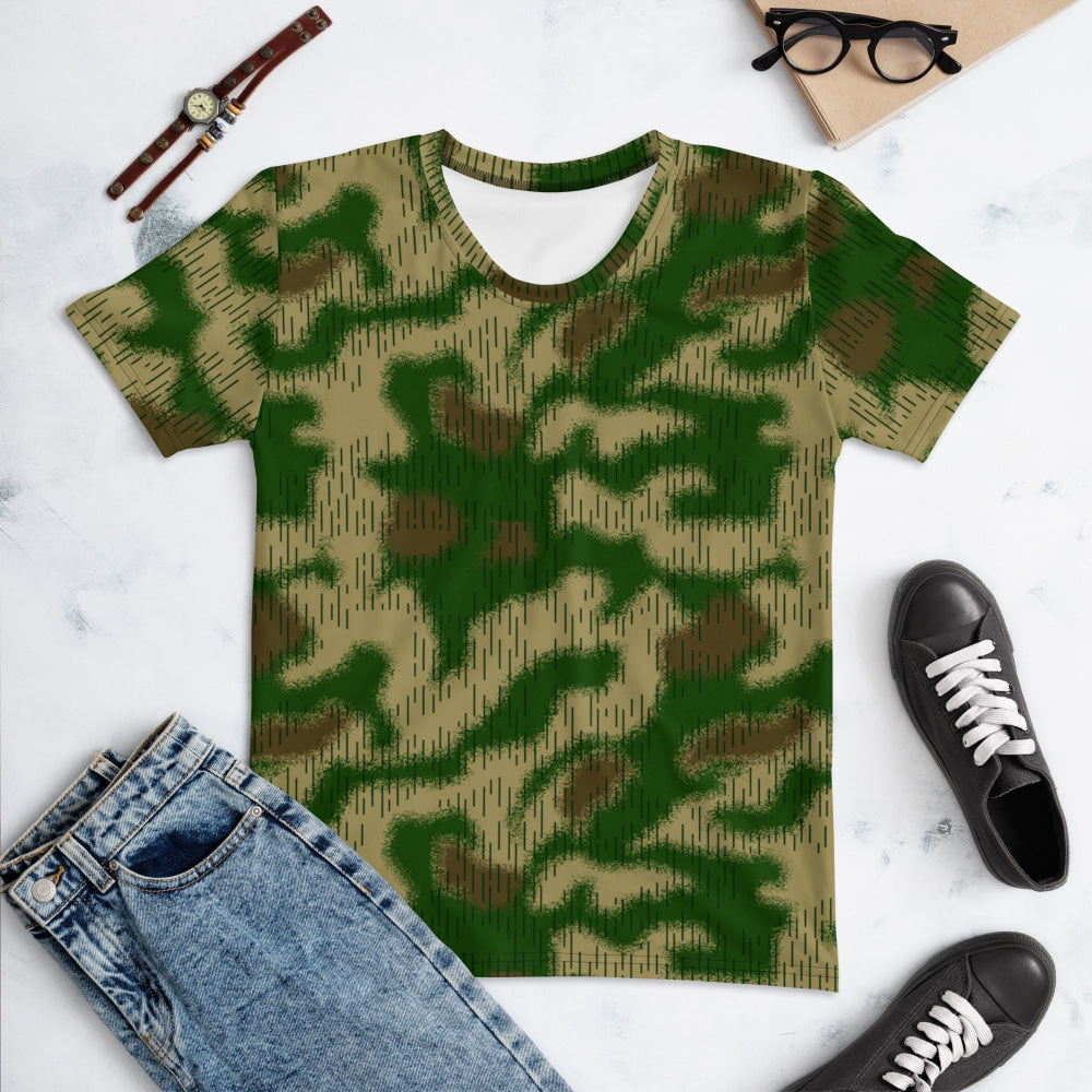 German WW2 Sumpfmuster Marsh CAMO Women’s T-shirt - Womens T-Shirt