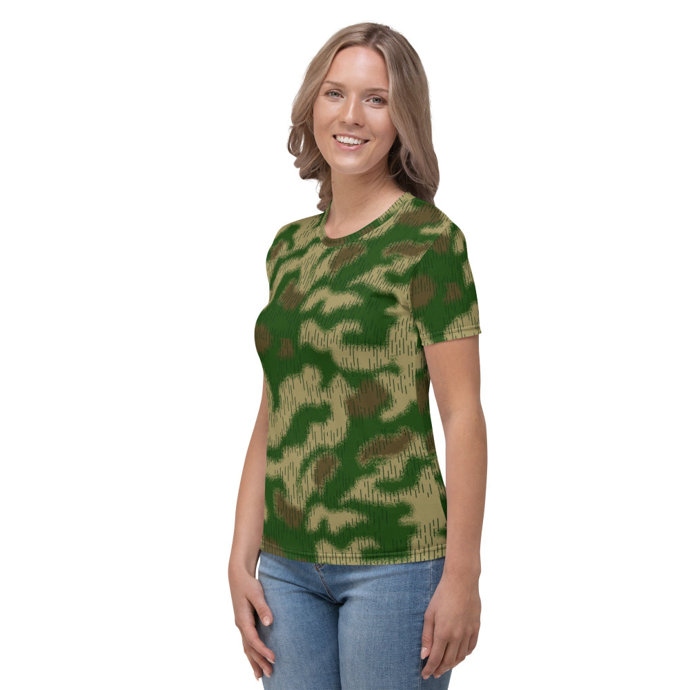 German WW2 Sumpfmuster Marsh CAMO Women’s T-shirt - Womens T-Shirt