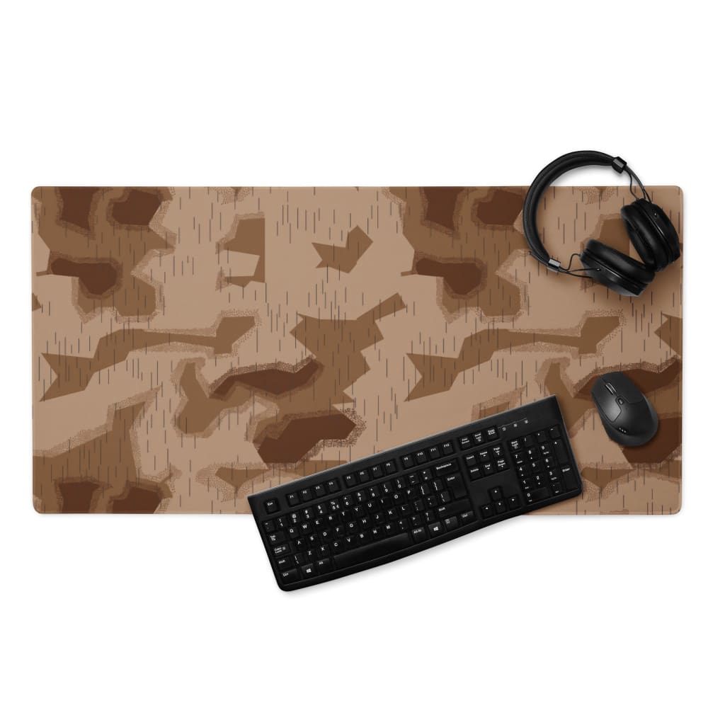 German WW2 Where Eagles Dare Movie Sumpfmuster CAMO Gaming mouse pad - 36″×18″