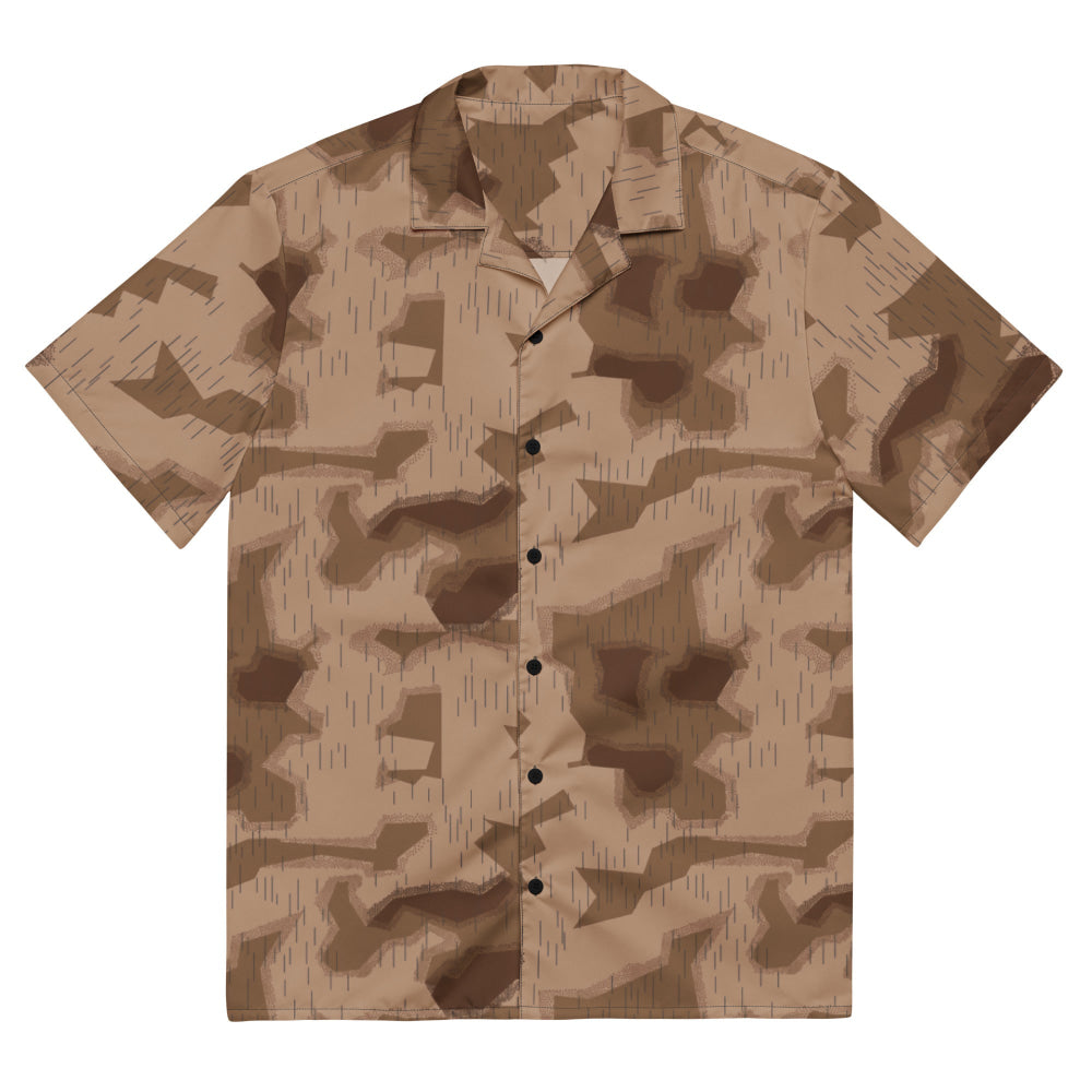 German WW2 Where Eagles Dare Movie Sumpfmuster CAMO Unisex button shirt - 2XS - Button Shirt