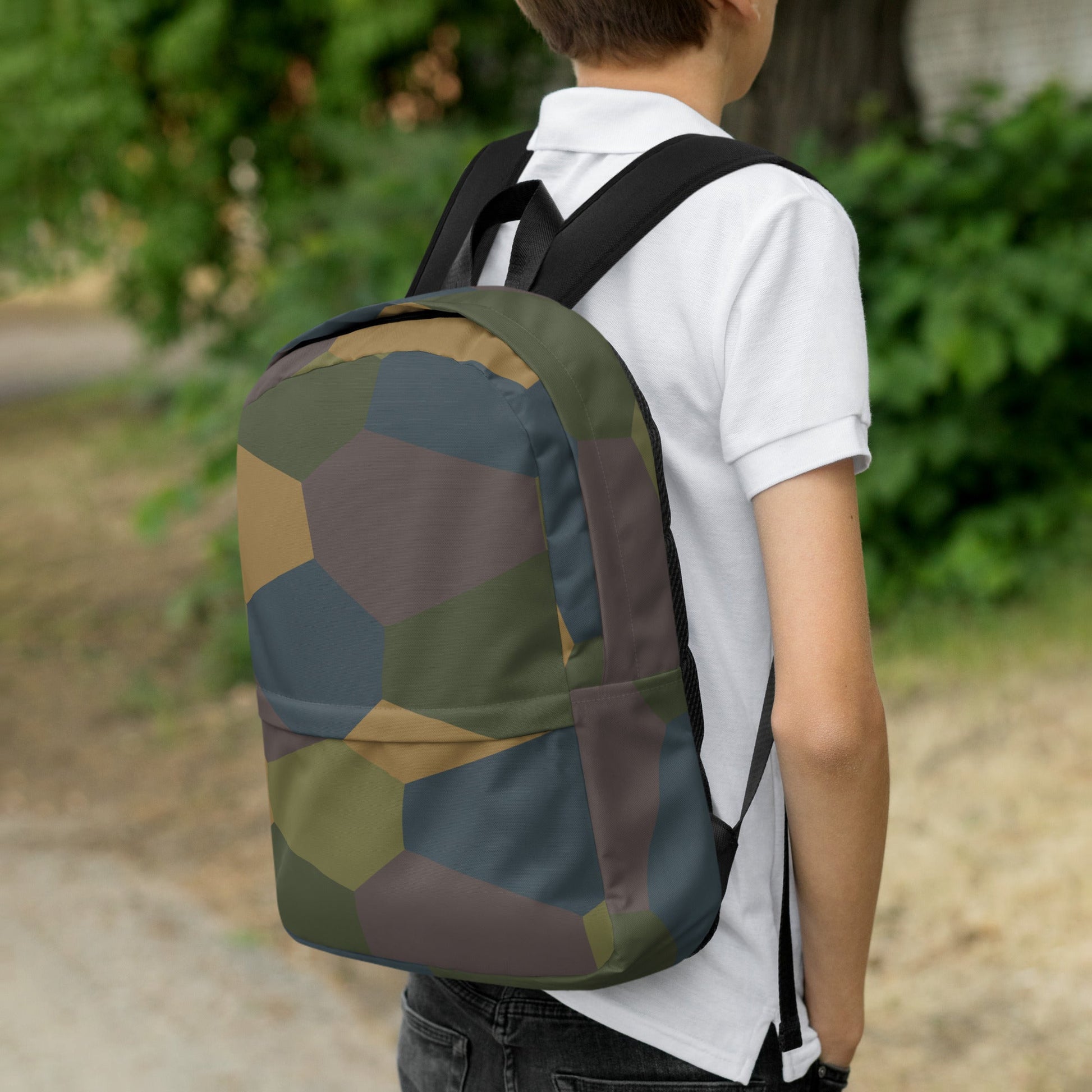 German WWI 5-Color Lozenge Aircraft CAMO Backpack