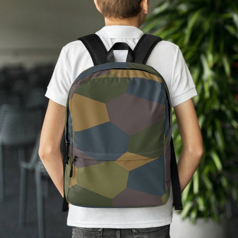 Lozenge Aircraft Five-Color CAMO Backpack - Bag
