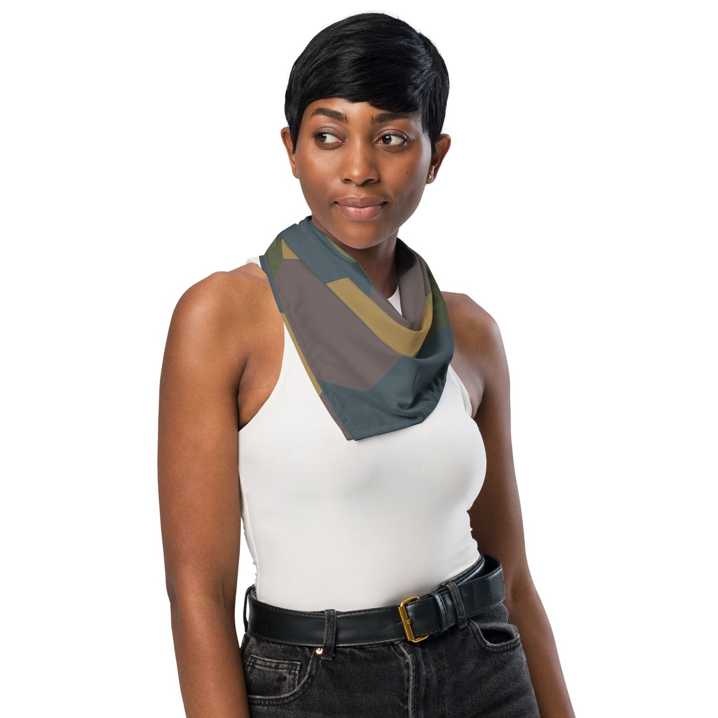 German WWI 5-Color Lozenge Aircraft CAMO Bandana
