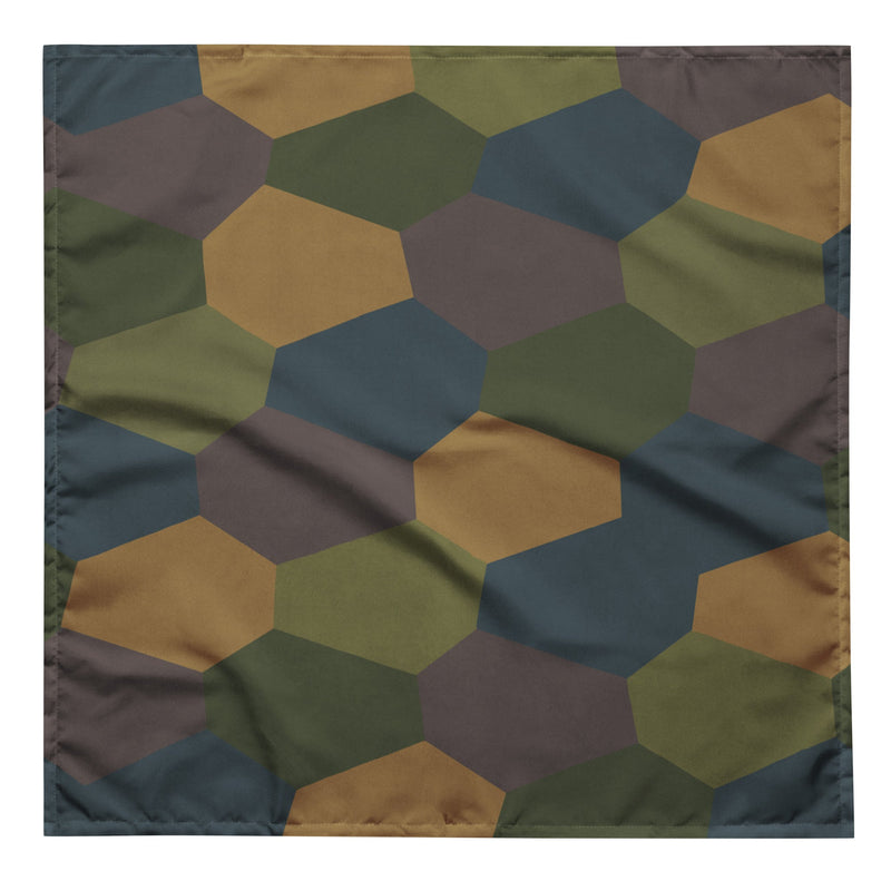 Lozenge Aircraft Five-Color CAMO Bandana - L - Head