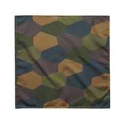 Lozenge Aircraft Five-Color CAMO Bandana - M - Head
