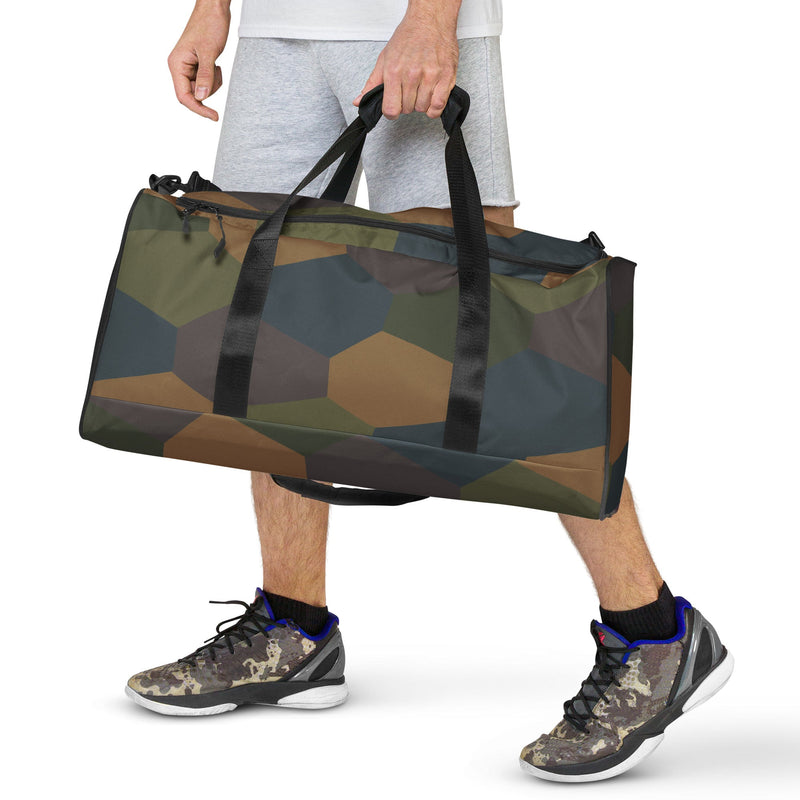Lozenge Aircraft Five-Color CAMO Duffle Bag