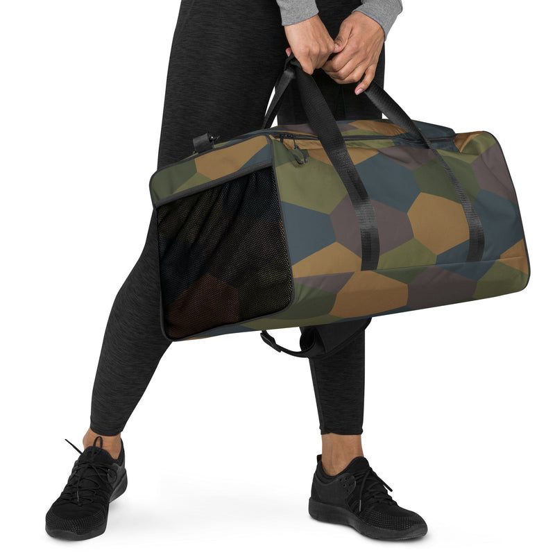 Lozenge Aircraft Five-Color CAMO Duffle Bag