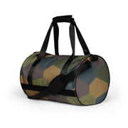 Lozenge Aircraft Five-Color CAMO Gym Bag