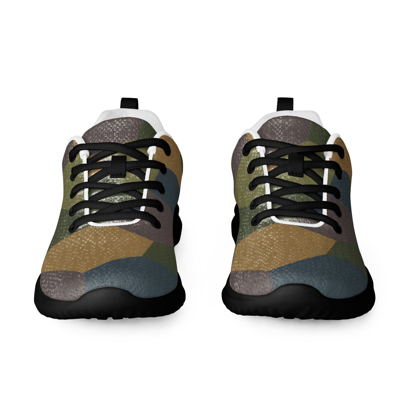 German WWI 5-Color Lozenge Aircraft CAMO Mens Athletic Shoes