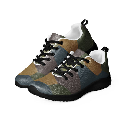 German WWI 5-Color Lozenge Aircraft CAMO Mens Athletic Shoes