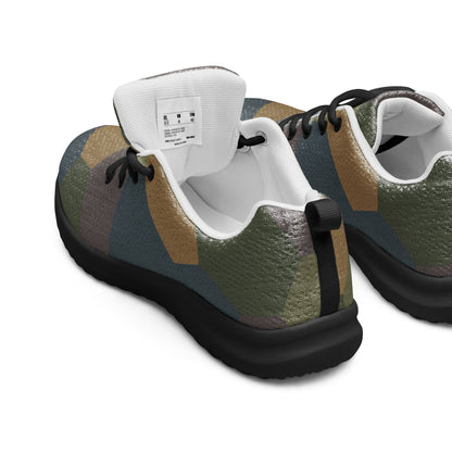 German WWI 5-Color Lozenge Aircraft CAMO Mens Athletic Shoes