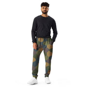 Lozenge Aircraft Five-Color CAMO Mens Joggers - Men
