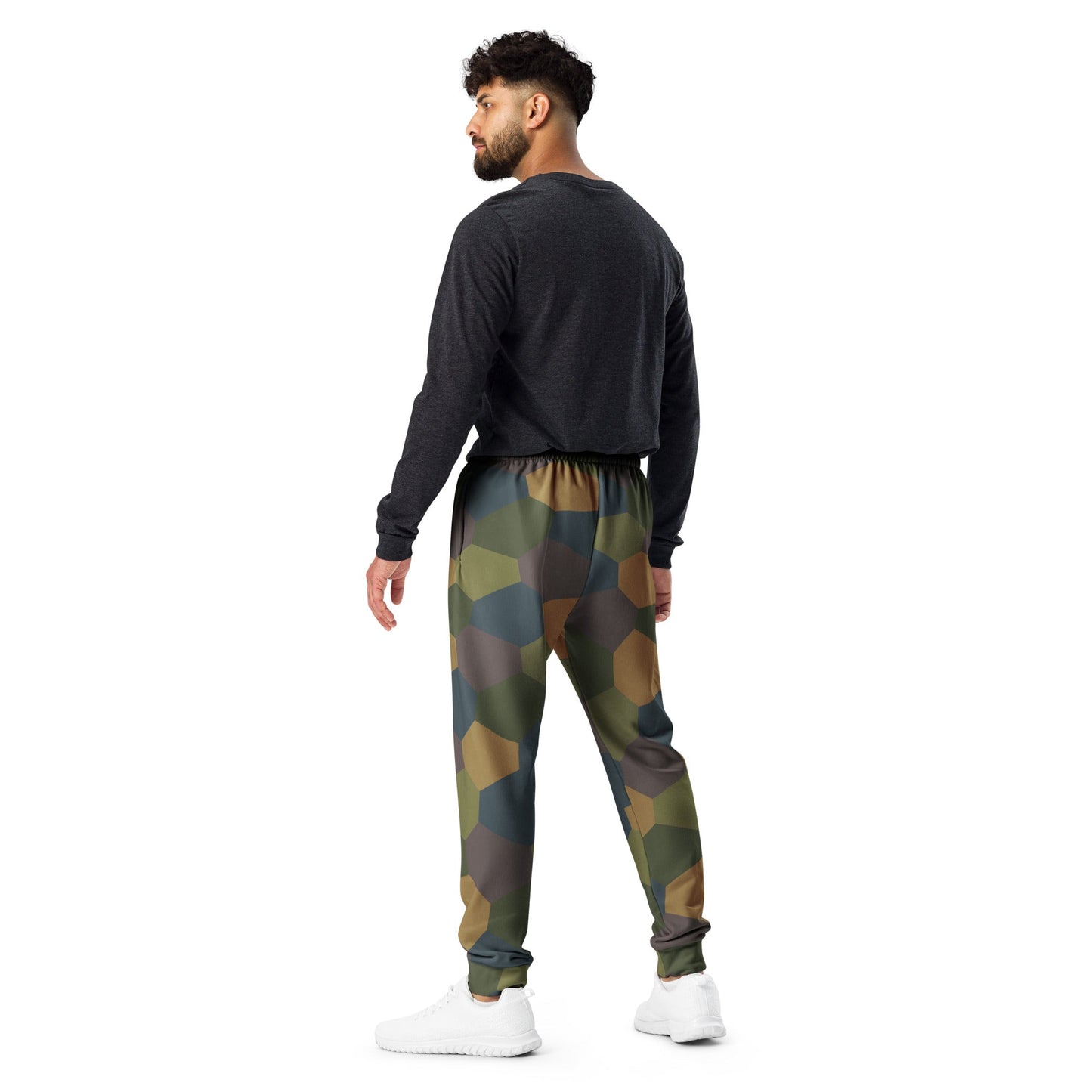 German WWI 5-Color Lozenge Aircraft CAMO Mens Joggers