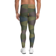 Lozenge Aircraft Five-Color CAMO Mens Leggings - Men