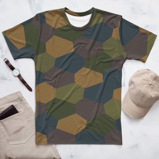 German WWI 5-Color Lozenge Aircraft CAMO Mens T-Shirt - XS