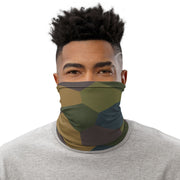Lozenge Aircraft Five-Color CAMO Neck Gaiter - Head
