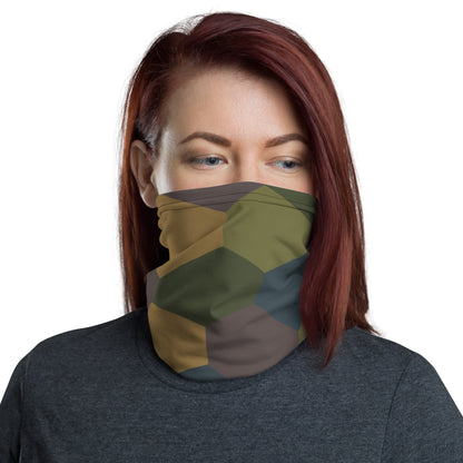 German WWI 5-Color Lozenge Aircraft CAMO Neck Gaiter - Gaiters