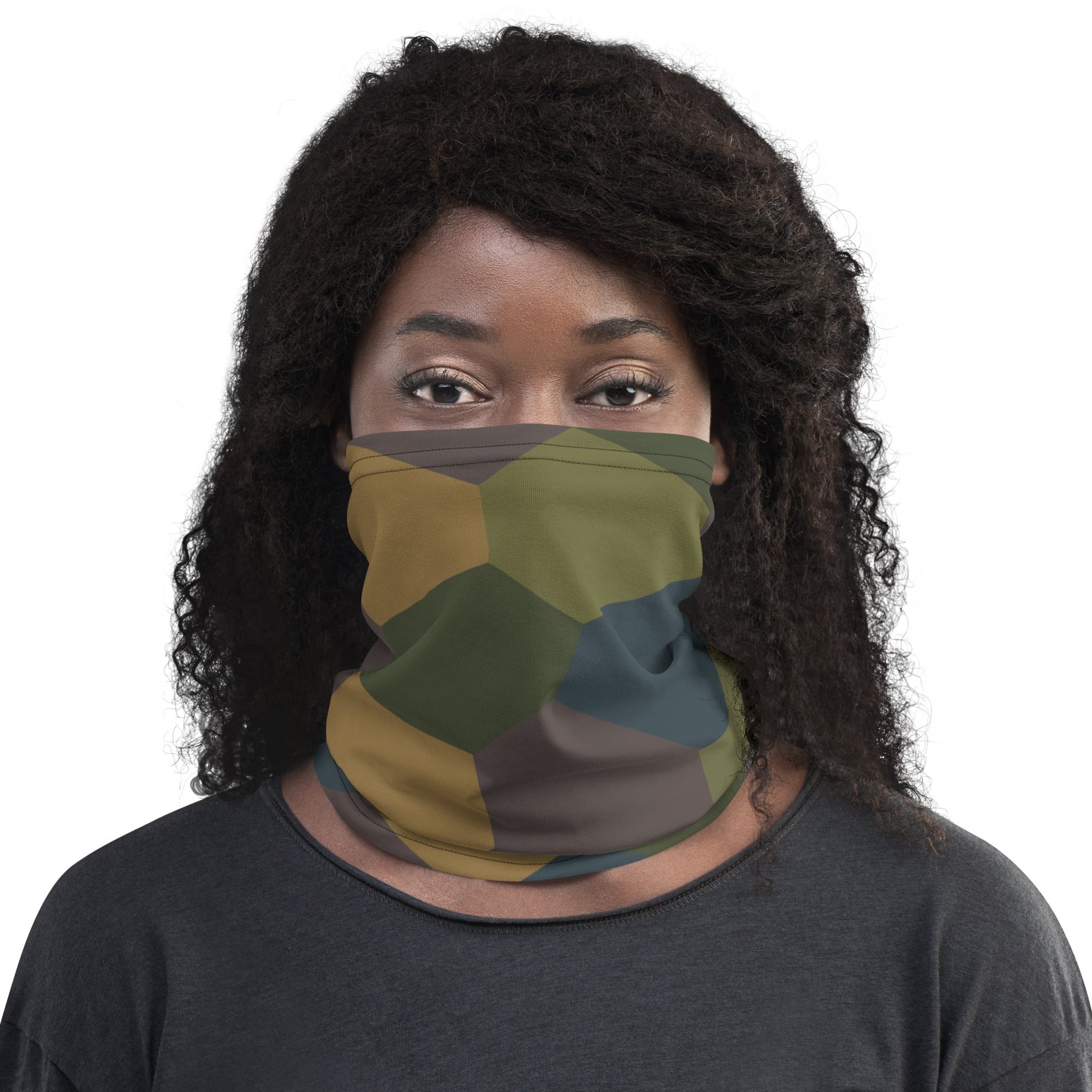 German WWI 5-Color Lozenge Aircraft CAMO Neck Gaiter - Gaiters