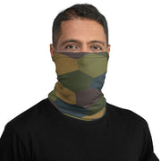 Lozenge Aircraft Five-Color CAMO Neck Gaiter - Head