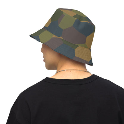 German WWI 5-Color Lozenge Aircraft CAMO Reversible Bucket Hat