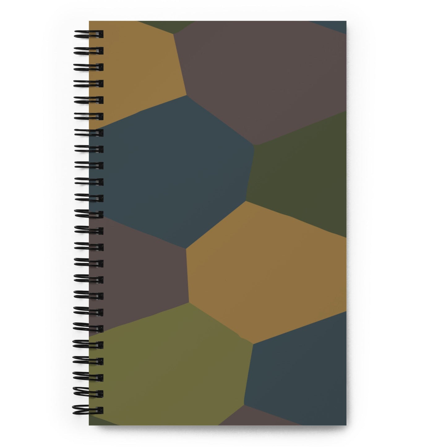 German WWI 5-Color Lozenge Aircraft CAMO Spiral Notebook