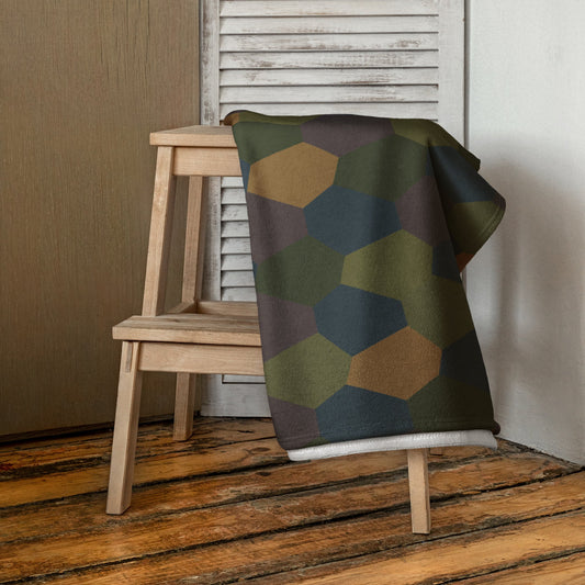 German WWI 5-Color Lozenge Aircraft CAMO Towel