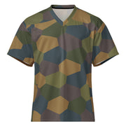 Lozenge Aircraft Five-Color CAMO Unisex American Football Jersey