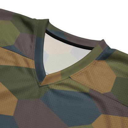German WWI 5-Color Lozenge Aircraft CAMO Unisex American Football Jersey