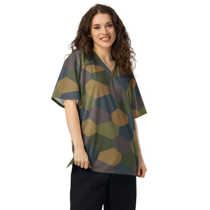 German WWI 5-Color Lozenge Aircraft CAMO Unisex American Football Jersey