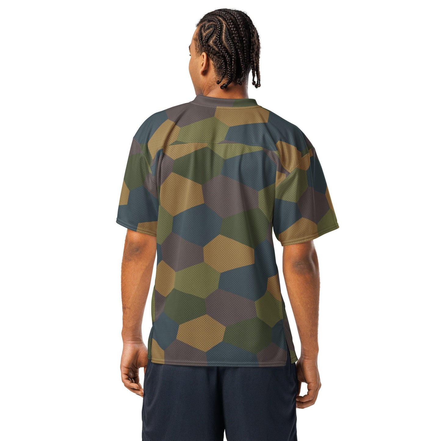 German WWI 5-Color Lozenge Aircraft CAMO Unisex American Football Jersey