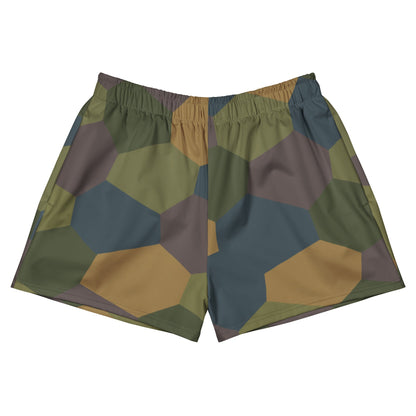 German WWI 5-Color Lozenge Aircraft CAMO Unisex Athletic Shorts