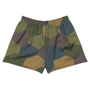Lozenge Aircraft Five-Color CAMO Unisex Athletic Shorts