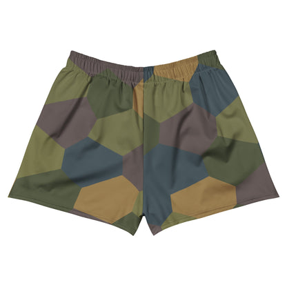 German WWI 5-Color Lozenge Aircraft CAMO Unisex Athletic Shorts