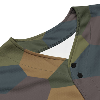 German WWI 5-Color Lozenge Aircraft CAMO Unisex Baseball Jersey