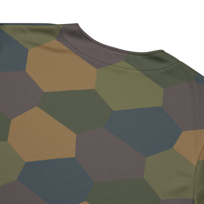 German WWI 5-Color Lozenge Aircraft CAMO Unisex Baseball Jersey