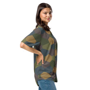 Lozenge Aircraft Five-Color CAMO Unisex Baseball Jersey